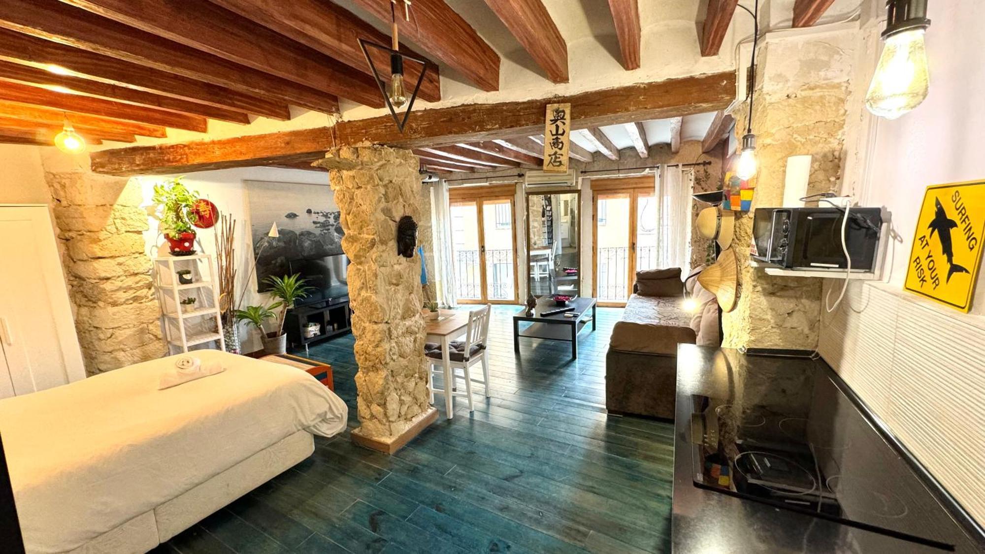 Apartamento Loft Estilo Cine En El Centro Historico - Casco Antiguo Alicante Exterior foto